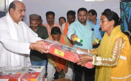 Jabalpur News: कैंट विधायक रोहाणी ने सरस्वती मैदान में 157 महिलाओं को बांटे प्रधानमंत्री उज्ज्वला योजना' के तहत निःशुल्क गैस कनेक्शन