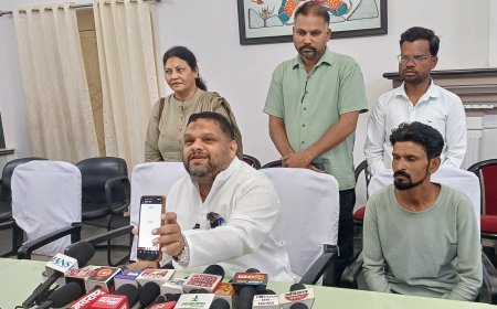 Jabalpur News: राष्ट्रीय मानव अधिकार आयोग के मेंबर ने जाना ठेका कर्मियों दर्द, बैठक में नहीं पहुंचे अधिकारी