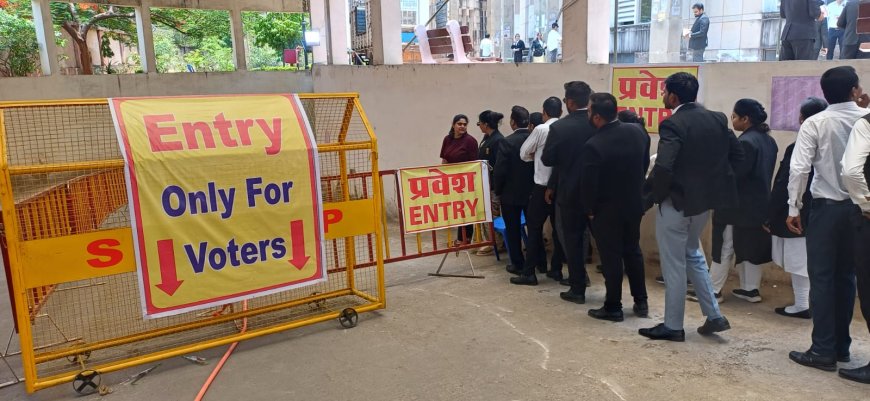 Jabalpur News:स्टेट बार काउंसिल चुनाव में 65 फीसदी हुआ मतदान, 122 प्रत्याशियों की किस्मत मतपेटियों में हुई कैद