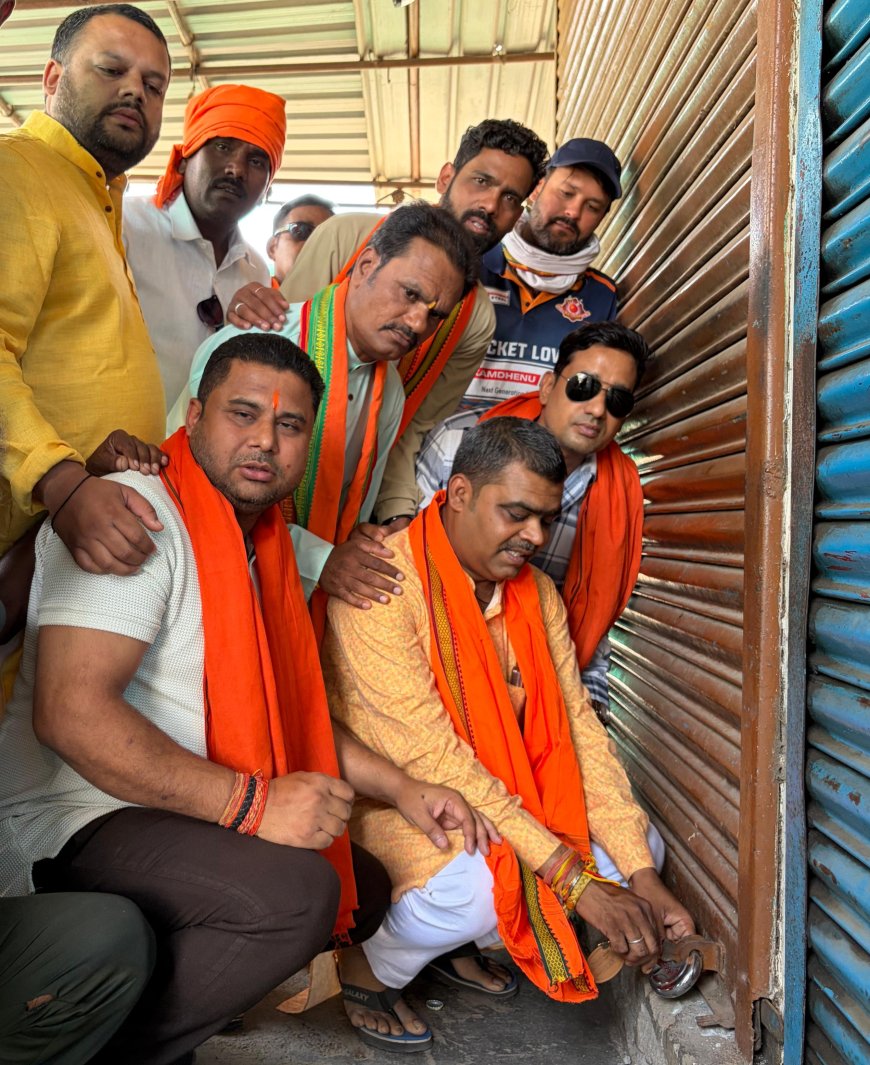 Jabalpur News: रांझी बड़ा पत्थर शराब दुकान में भाजपा पार्षदों ने लगाया ताला