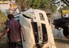 Jabalpur News: जबलपुर-दमोह मार्ग पर डॉक्टर की पलटी कार, झगरा के समीप हुआ हादसा