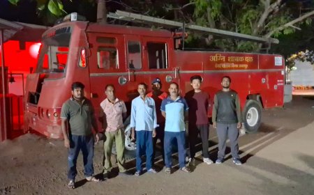 Jabalpur News: लखनवारा फार्म हाउस में लगी आग, फायर ब्रिगेड ने आग फैलने से पहले पाया काबू
