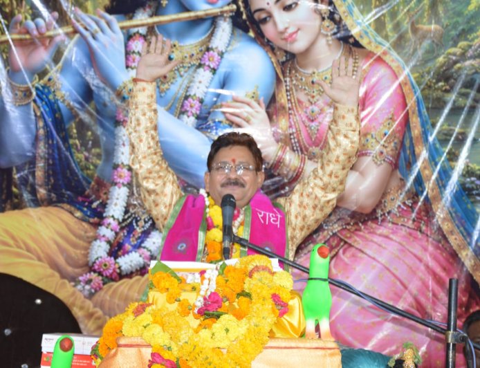 Jabalpur News: गुड़हाई में चल रही भागवत कथा के अंतिम दिन बताया गया दीनता का मतलब