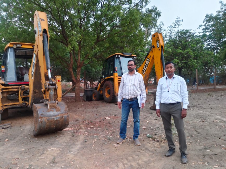 Jabalpur News: हिरन नदी में गोलू करा रहा था अवैध उत्खनन, दो जेसीबी 1 हाइवा और ट्रैक्टर ट्राली जब्त