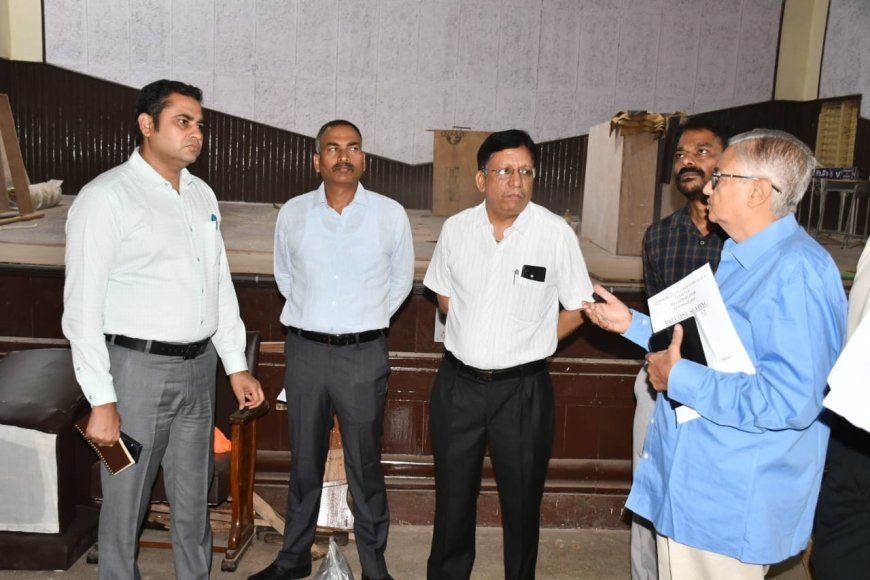 Jabalpur News: कलेक्टर-एसपी पहुंचे RDVV, 36वें दीक्षांत समारोह की तैयारियों का लिया जायजा