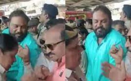 ओडिशा में BJP नेता  ने महिला इंस्पेक्टर को मारा धक्का, इंस्पेक्टर ने कहा- जयनारायण ने मुझ पर रिश्वत का आरोप लगाया