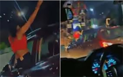 भोपाल एयरपोर्ट रोड पर लड़कियों ने किया खतरनाक स्टंट, वीडियो वायरल, जांच में जुटी पुलिस